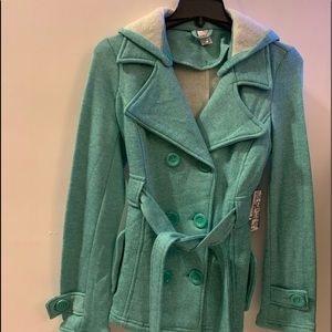 Teal coat